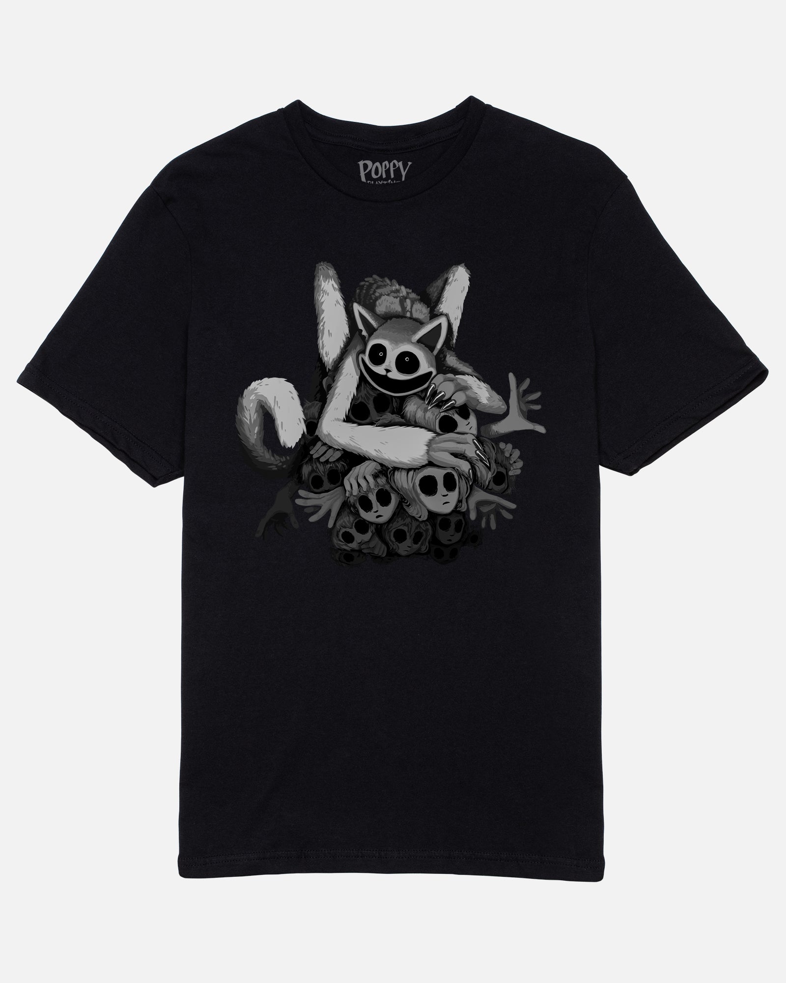 monster catnap kids faces tee