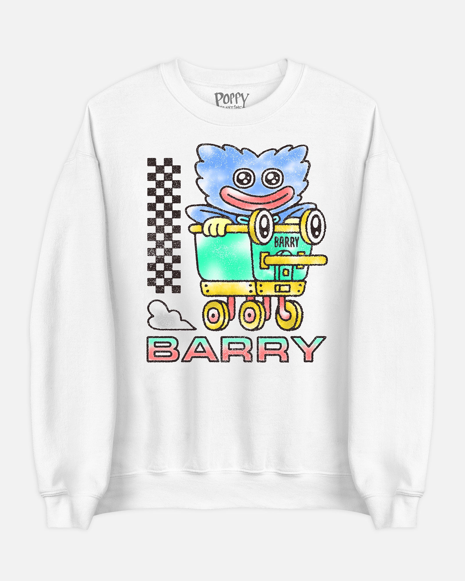 barry cart white pullover