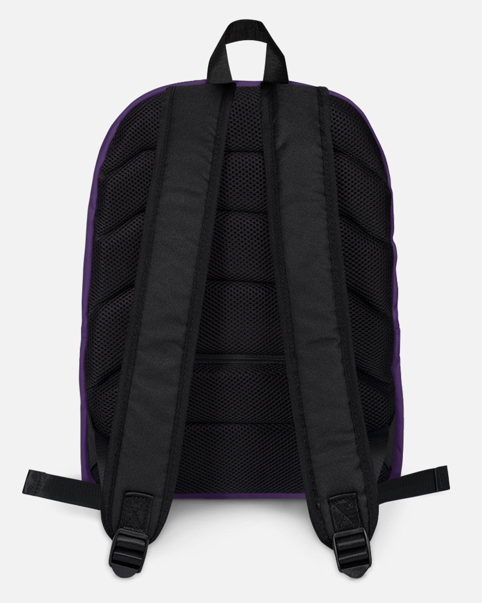 monster catnap good night backpack back. two straps. mesh back.