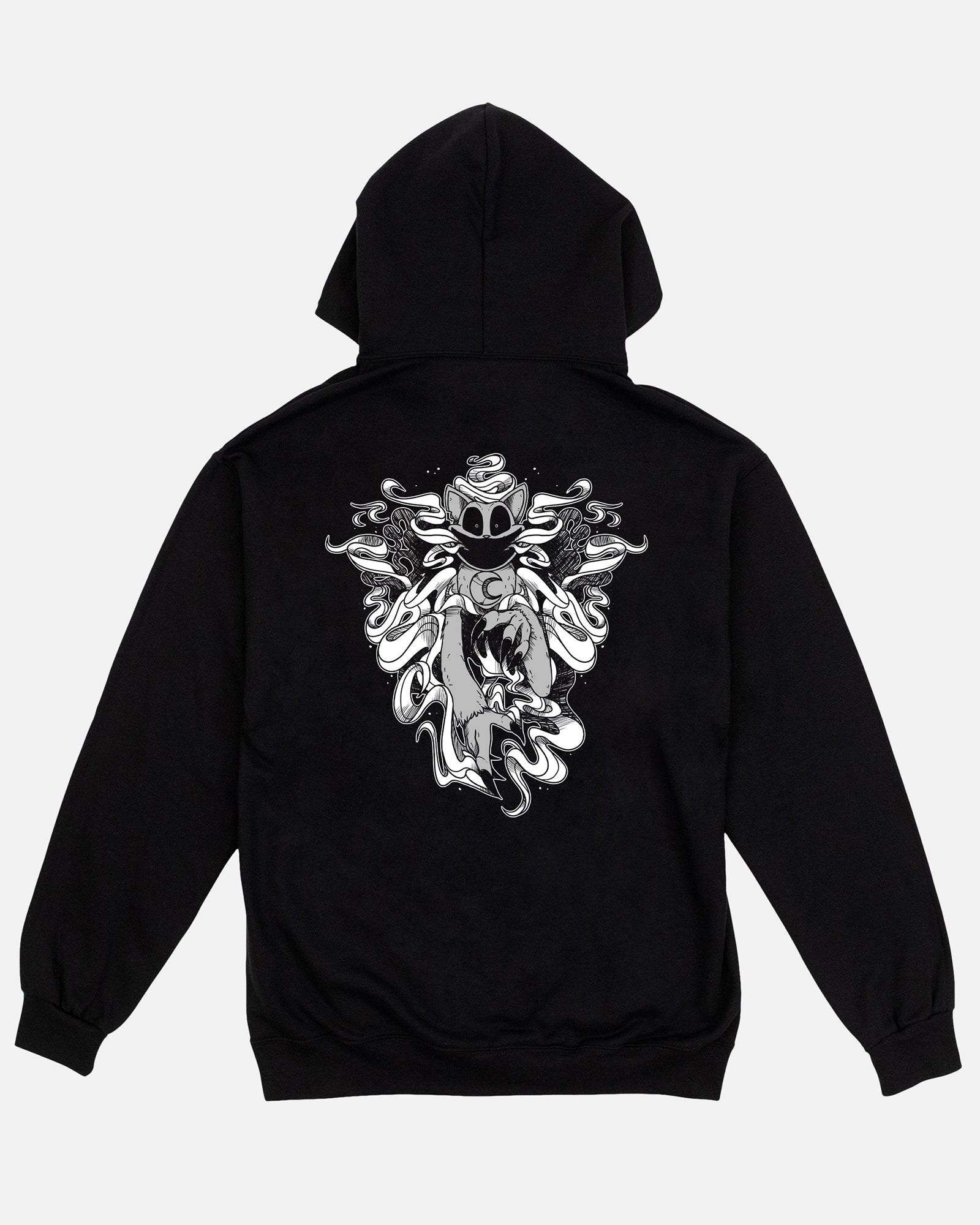 monster catnap hoodie back