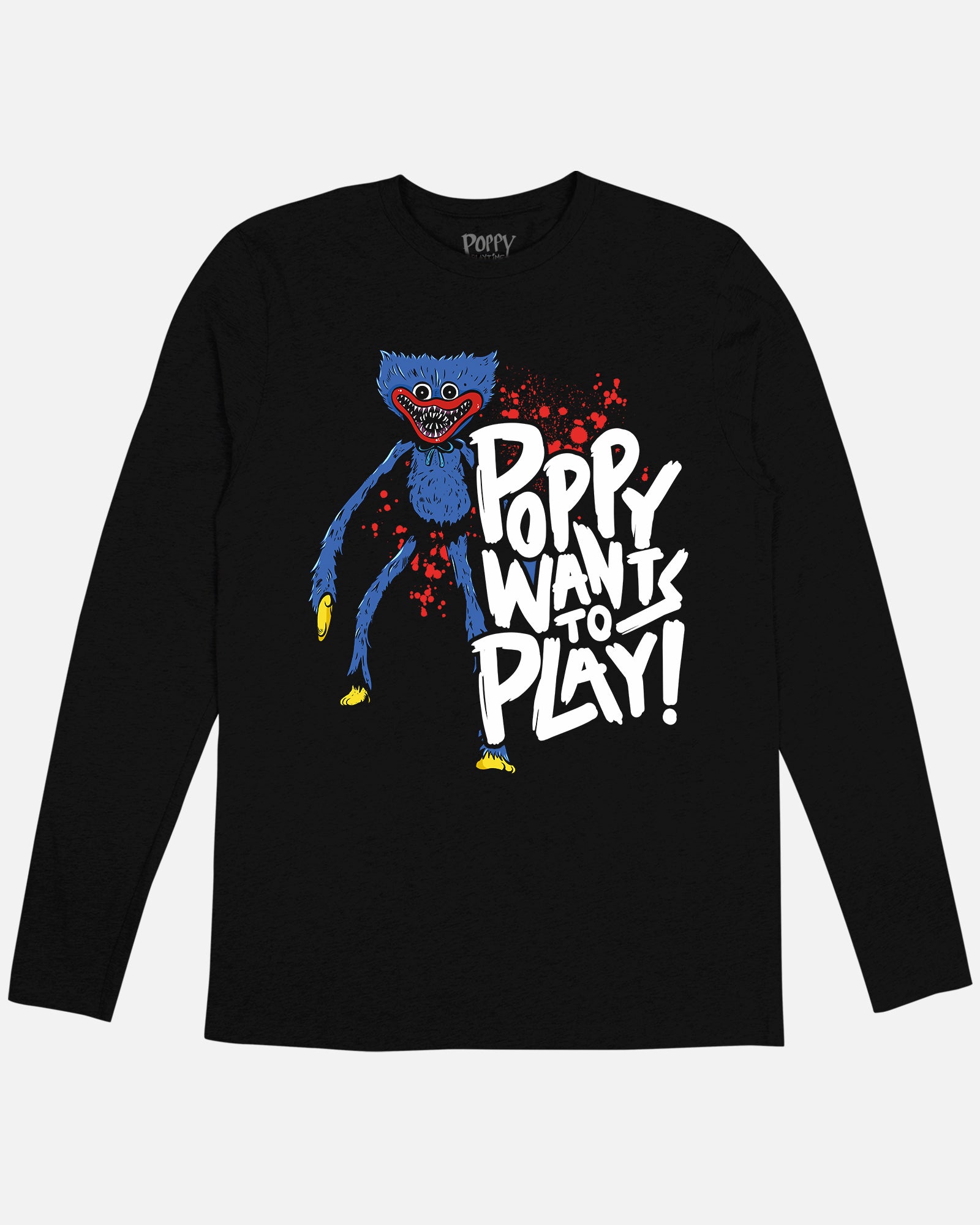 poppy wants to play long sleeve shirt