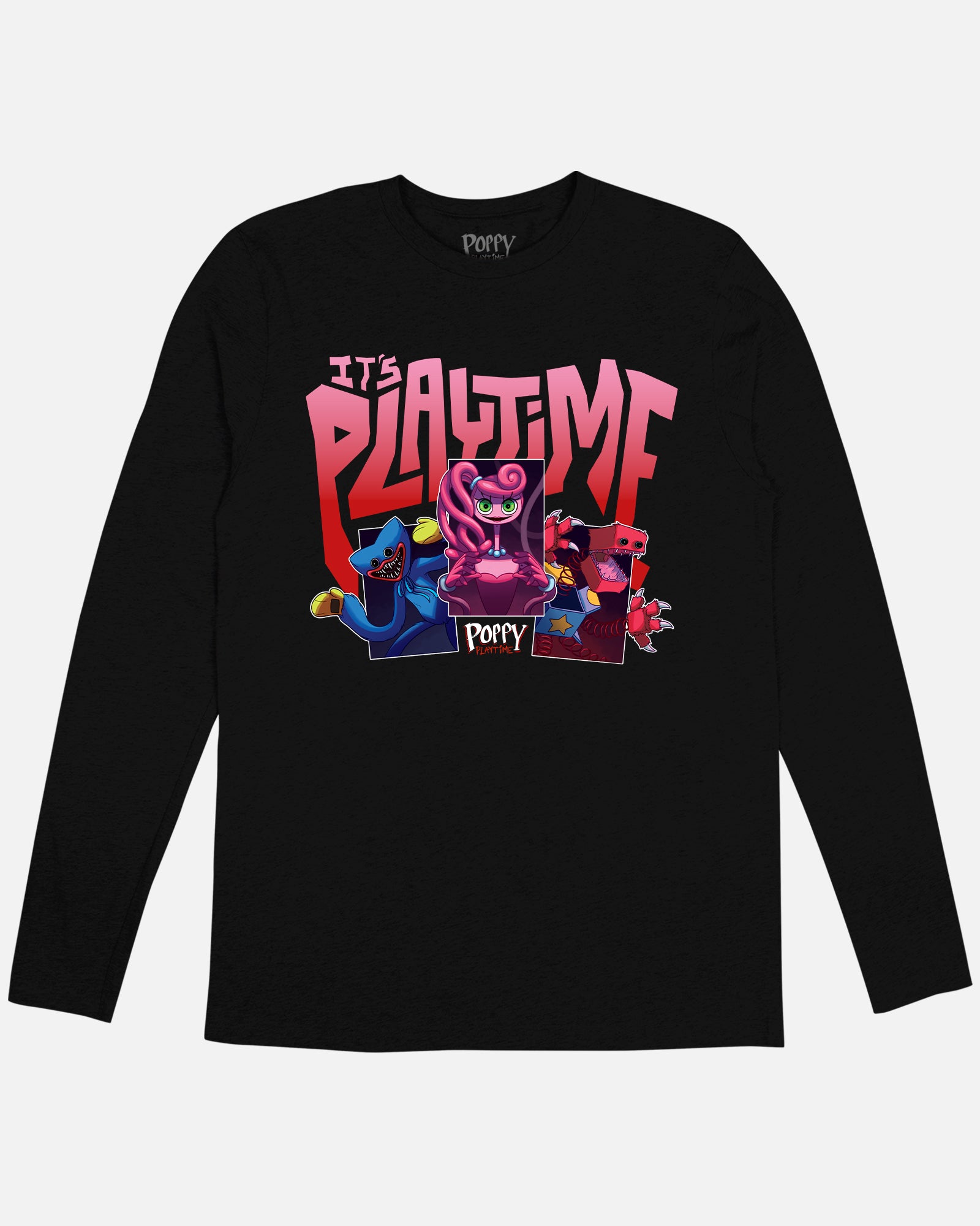 It's Playtime Poppy Gang Long Sleeve Tee – Poppy Playtime Official Store