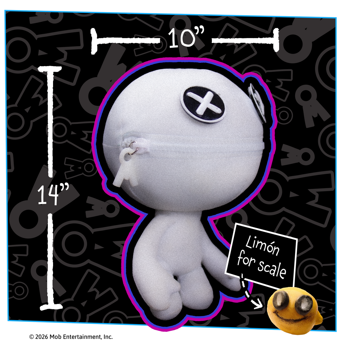 BLANKY BLANKZ 2-in-1 Reversible 14” Plush | Poppy Playtime