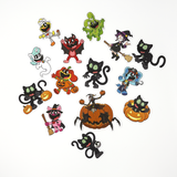 Halloween Critters Vinyl Sticker Pack of 14 | Poppy Playtime