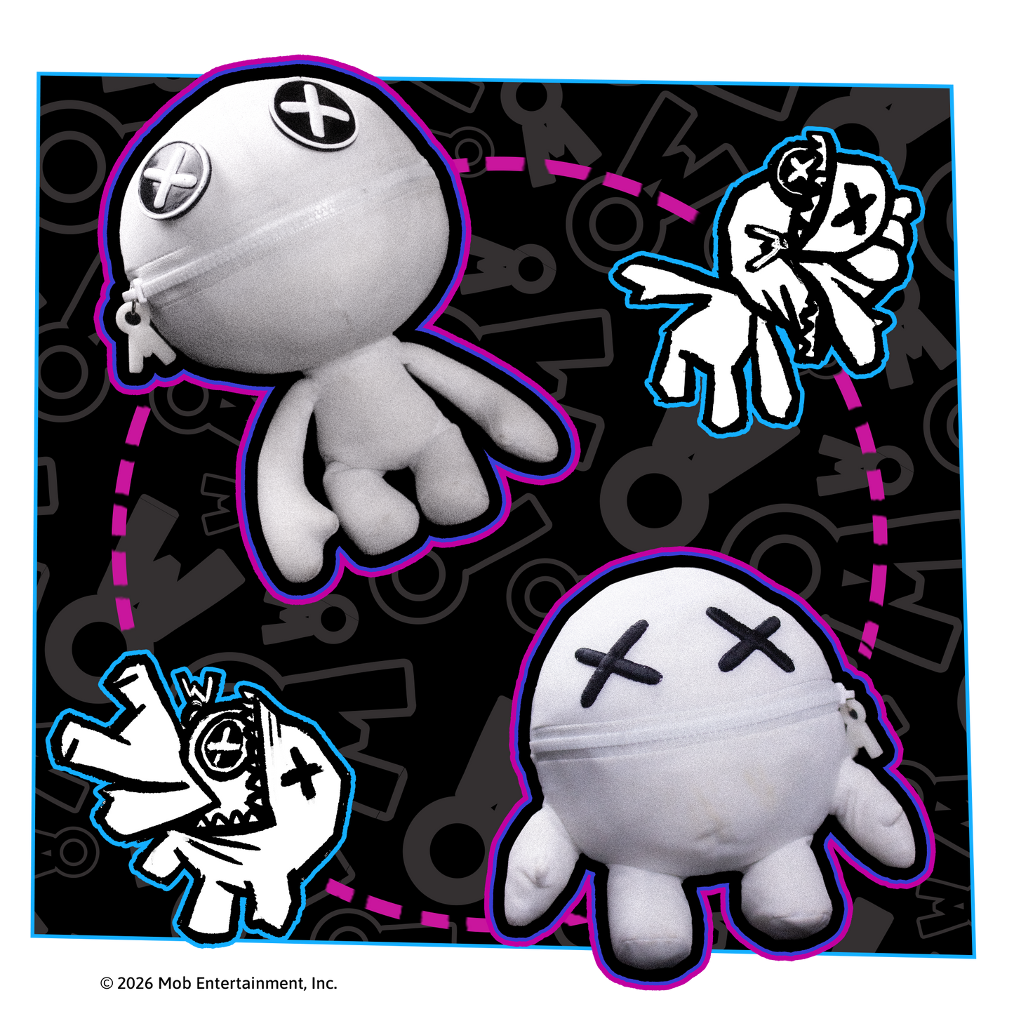BLANKY BLANKZ 2-in-1 Reversible 14” Plush | Poppy Playtime