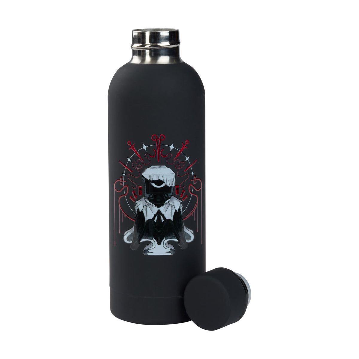 The Doctor 17oz Recycled Stainless Bottle Black | Poppy Playtime