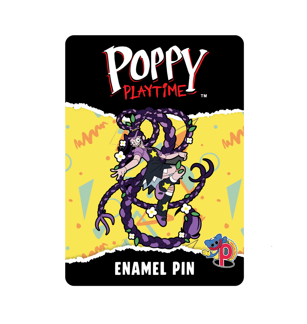 WORKSHOP MU ハッピィエンド Lily Lovebraids Art Pin | Poppy Playtime – MOB Entertainment