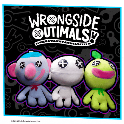 DOODLE BONES 2-in-1 Reversible 14” Plush | Poppy Playtime