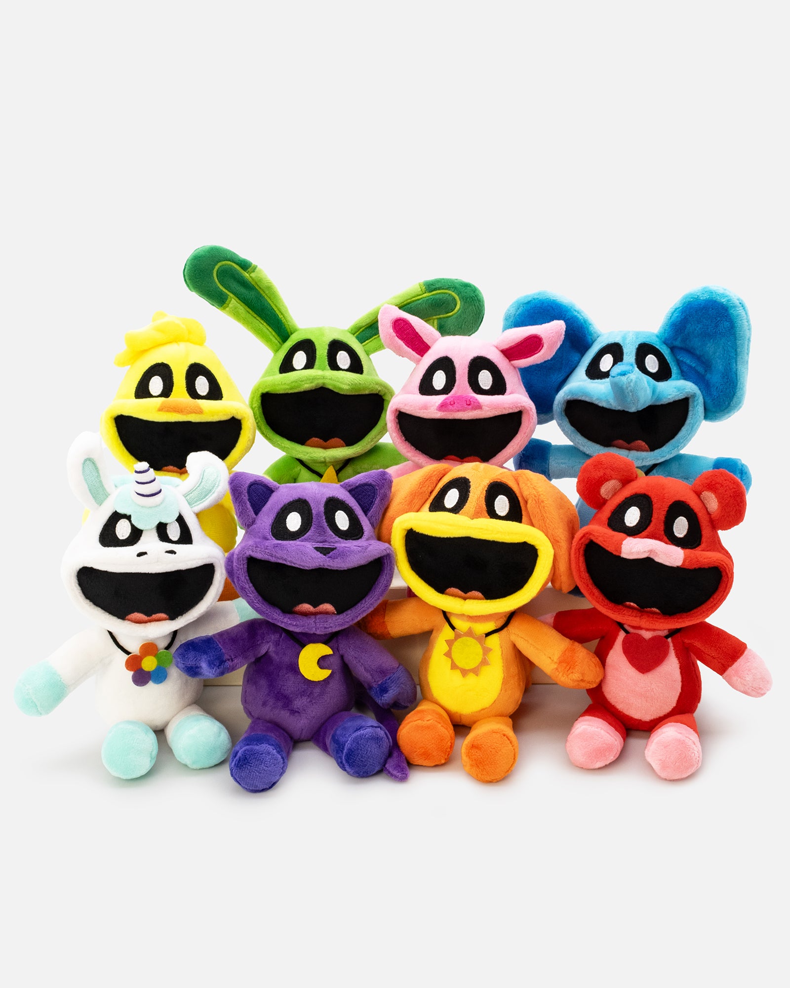 full set of scented smiling critters plush. 