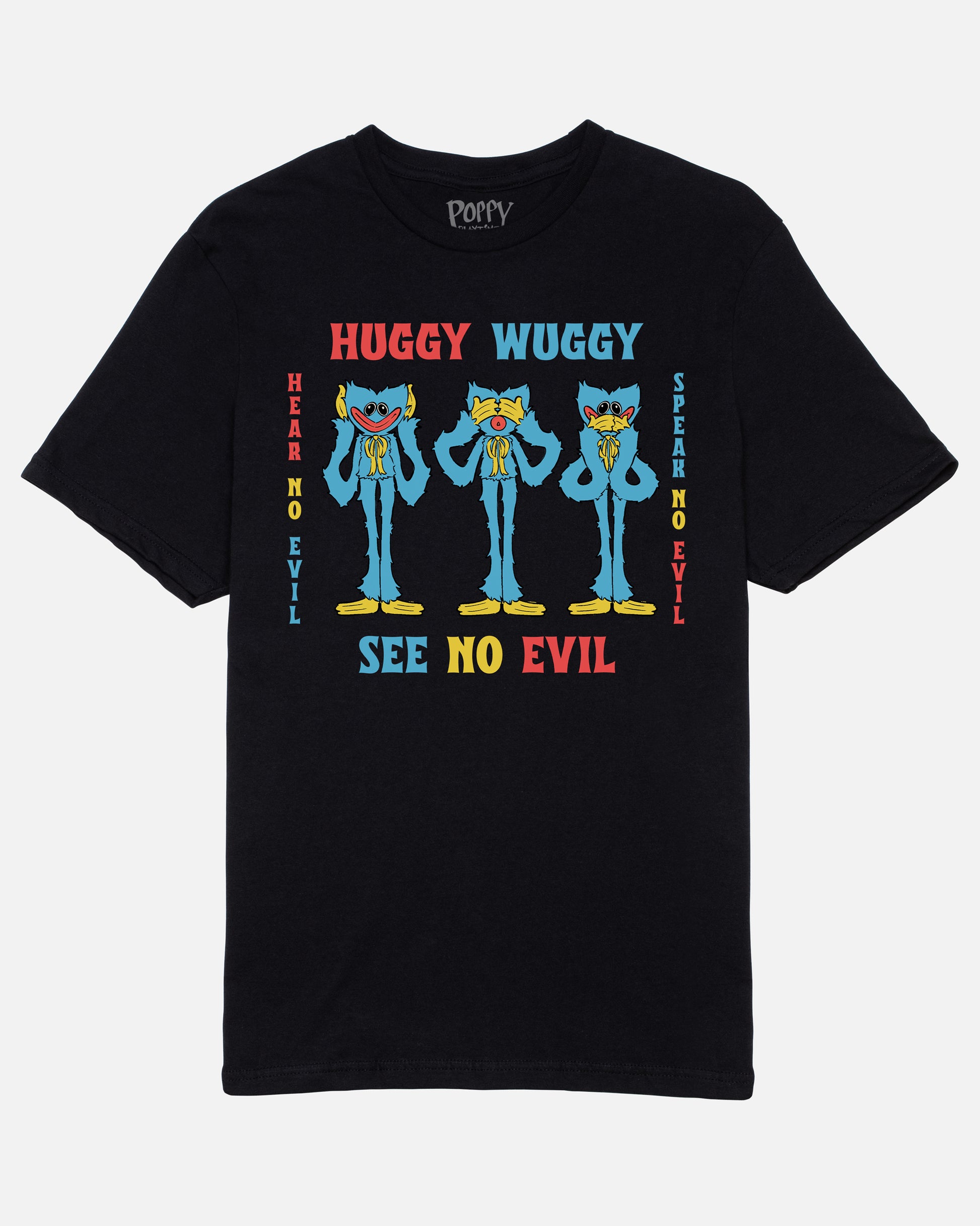 huggy wuggy see no evil tshirt