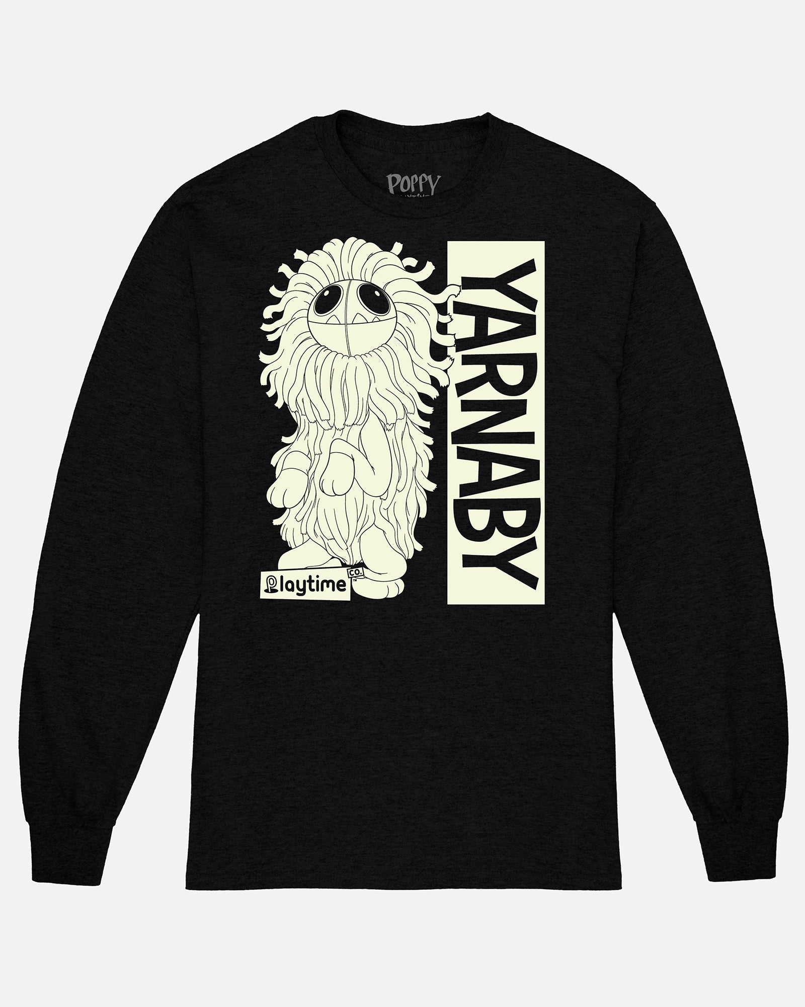 yarnaby sit black long sleeve shirt