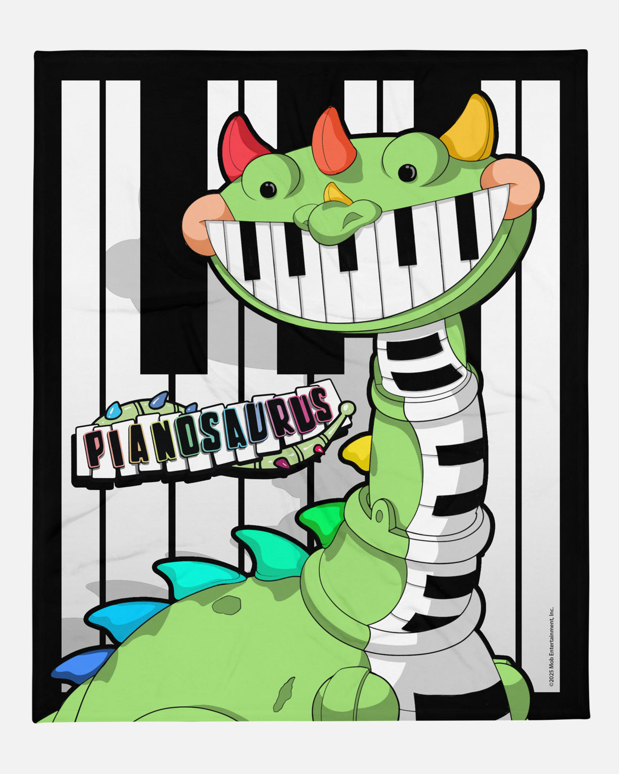 Pianosaurus Piano Key Throw Blanket – Poppy Playtime Official Store
