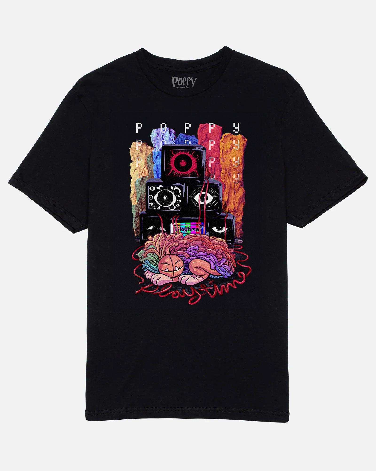 Experiment 1166 Black Tee – Poppy Playtime Official Store